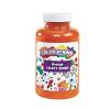 Colorations Colorful Vibrant Sand 22 oz Jar for Arts and Crafts & Play Activity, White (CSWH)(Dark Orange)