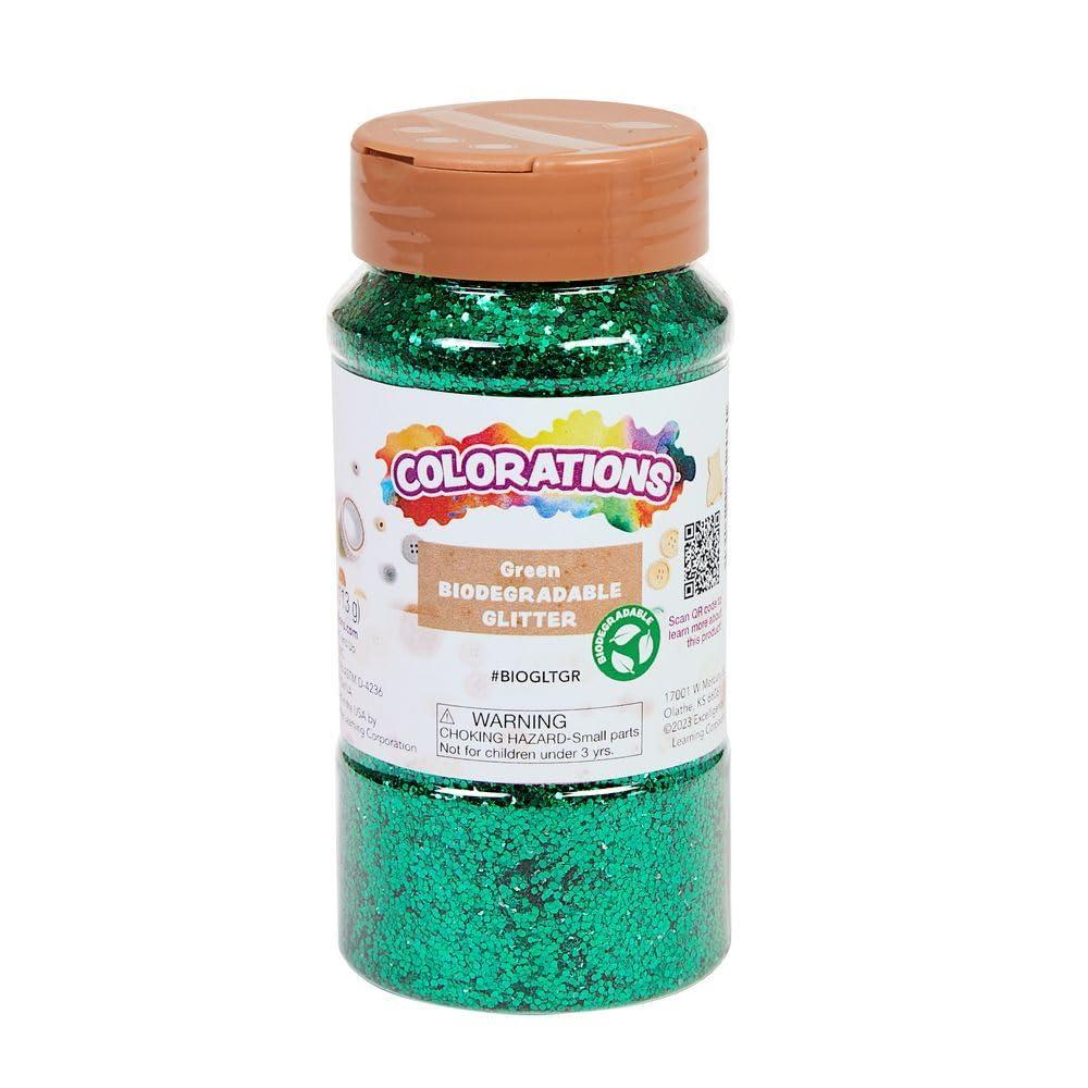image:imageColorations Biodegradable Glitter  Silver 4ozGreen