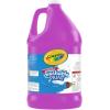 Crayola Washable Paint for Kids – Green (1 Gallon), Kids Arts and Crafts Supplies, Non Toxic, Bulk(Violet)