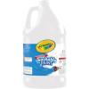 Crayola Washable Paint for Kids – Green (1 Gallon), Kids Arts and Crafts Supplies, Non Toxic, Bulk(White)