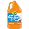 Crayola Washable Paint for Kids – Green (1 Gallon), Kids Arts and Crafts Supplies, Non Toxic, Bulk(Orange)