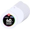 Hygloss Pre-Cut Ornament Shapes for DIY Holiday Arts and Crafts, Christmas Trees, Gifts Tags Bright Cardstock-3-Inches-100 Pcs, Assorted Colors(White)