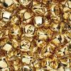 Colorations® Gold Jingle Bells, 150 Pieces, Hole for threading, Great for Crafts and so much fun for Holidays, Christmas, Costumes, Make necklace, bracelets or glue to sticks