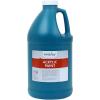 Handy Art Acrylic Paint Half Gallon, Phthalo Green,Black
