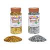 Colorations Biodegradable Glitter – Gold & Silver Each 4oz