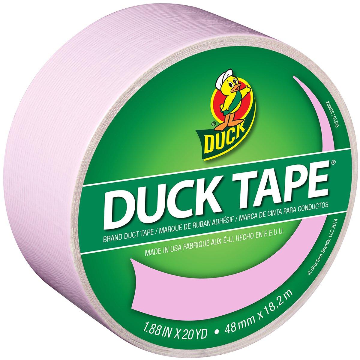 image:imageDuck Brand 1265013 Color Duct Tape Single Roll BlackBaby Pink