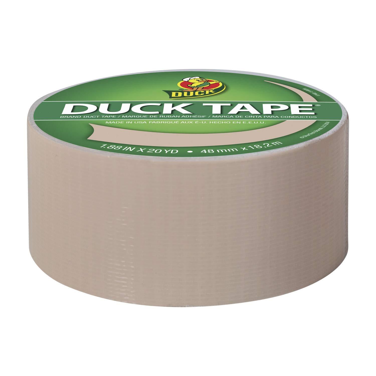 image:imageDuck Brand 1265013 Color Duct Tape Single Roll BlackBeige
