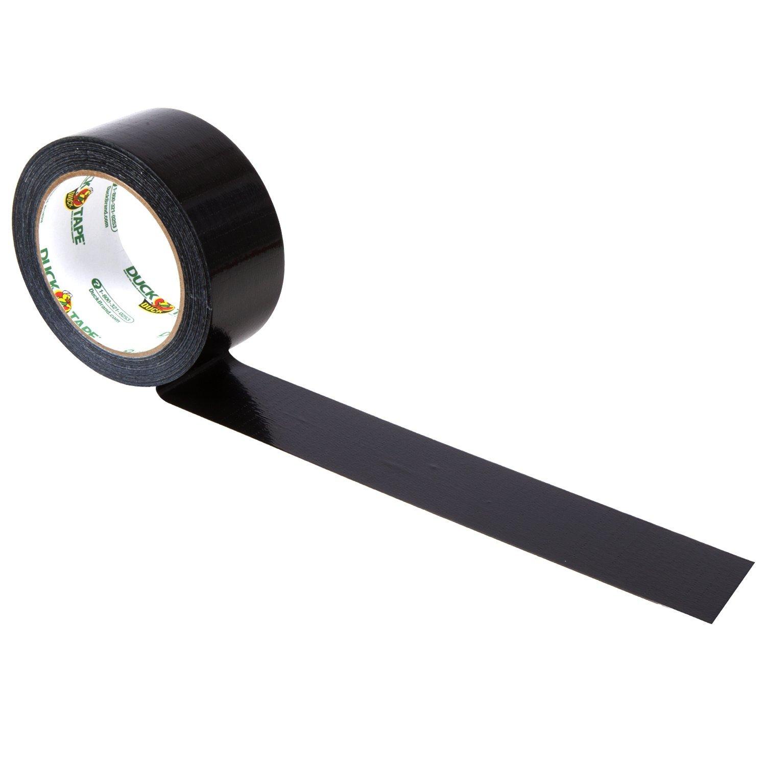 image:imageDuck Brand 1265013 Color Duct Tape Single Roll BlackBlack
