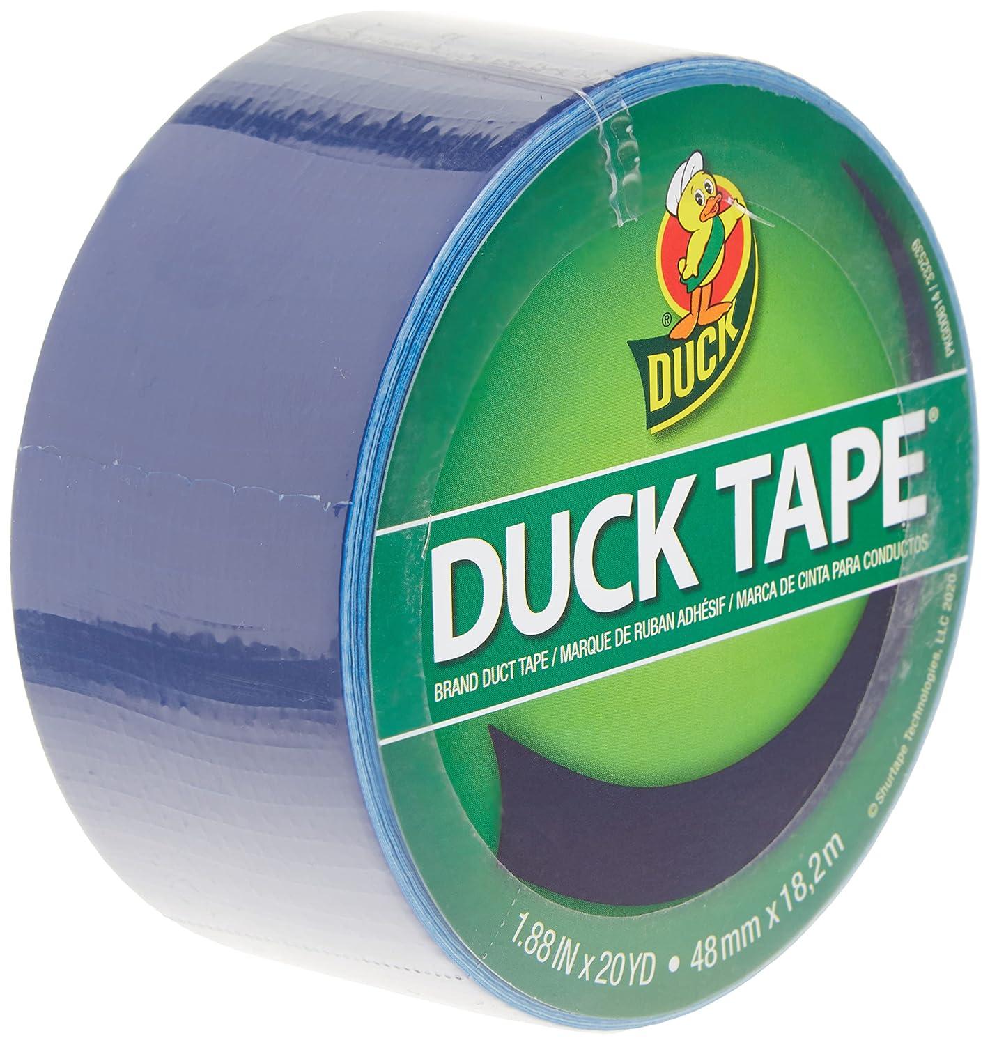 image:imageDuck Brand 1265013 Color Duct Tape Single Roll BlackBlue