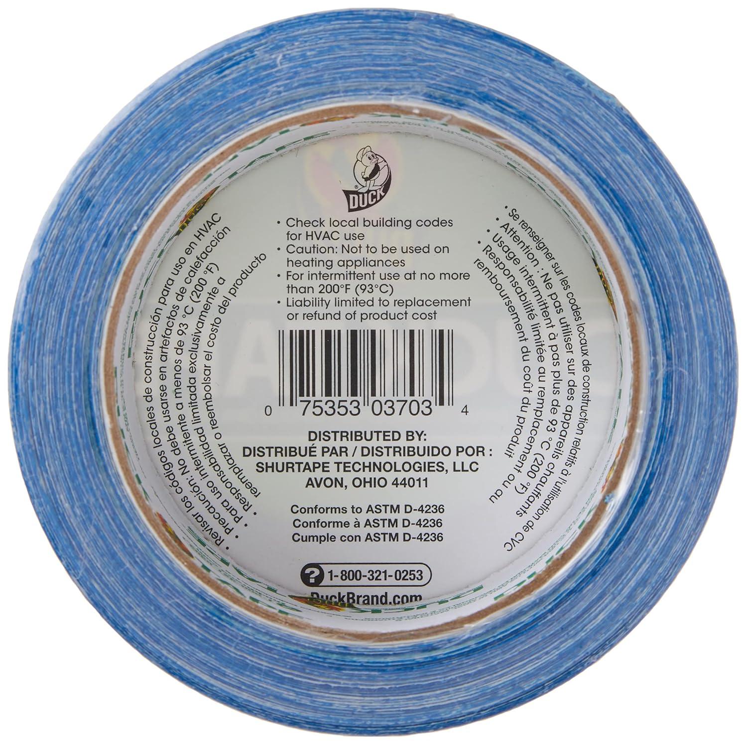 image:imageDuck Brand 1265013 Color Duct Tape Single Roll BlackBlue