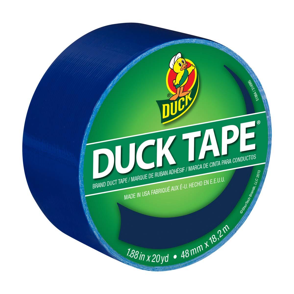 image:imageDuck Brand 1265013 Color Duct Tape Single Roll BlackBlue