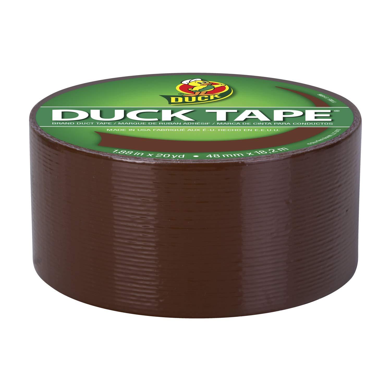 image:imageDuck Brand 1265013 Color Duct Tape Single Roll BlackBrown