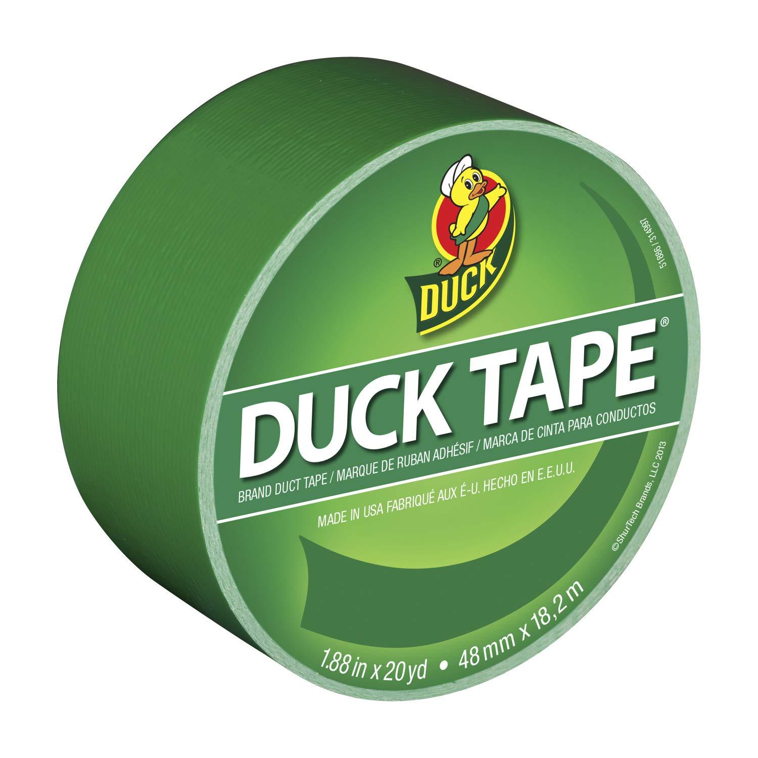 image:imageDuck Brand 1265013 Color Duct Tape Single Roll BlackGreen