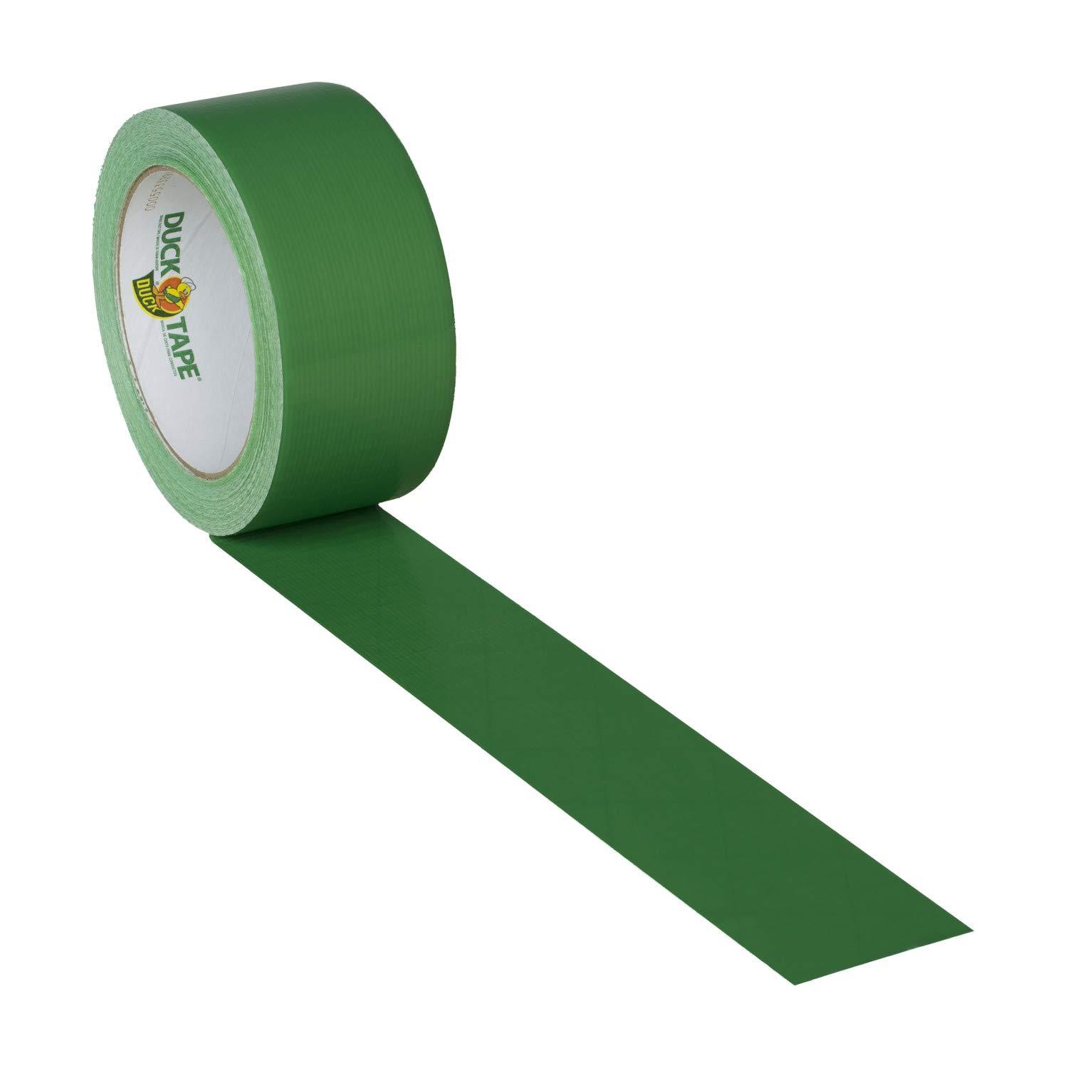 image:imageDuck Brand 1265013 Color Duct Tape Single Roll BlackGreen