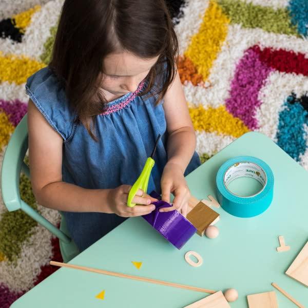 image:imageDuck Brand 1265013 Color Duct Tape Single Roll BlackPurple