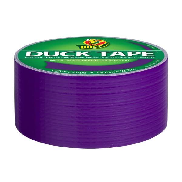 image:imageDuck Brand 1265013 Color Duct Tape Single Roll BlackPurple