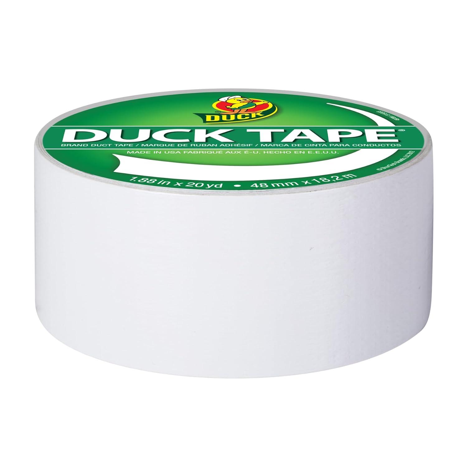 image:imageDuck Brand 1265013 Color Duct Tape Single Roll BlackWhite