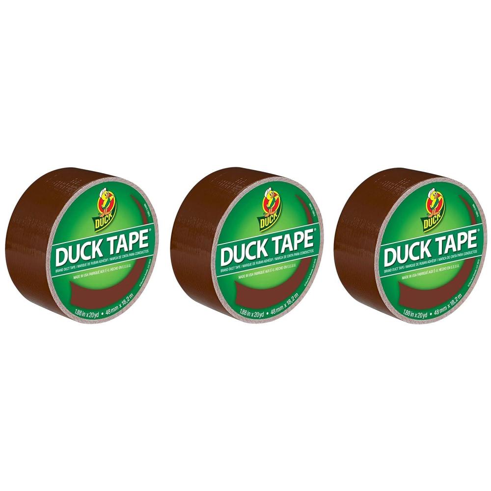 image:imageDuck Brand 1265013 Color Duct Tape Single Roll BlackBrown