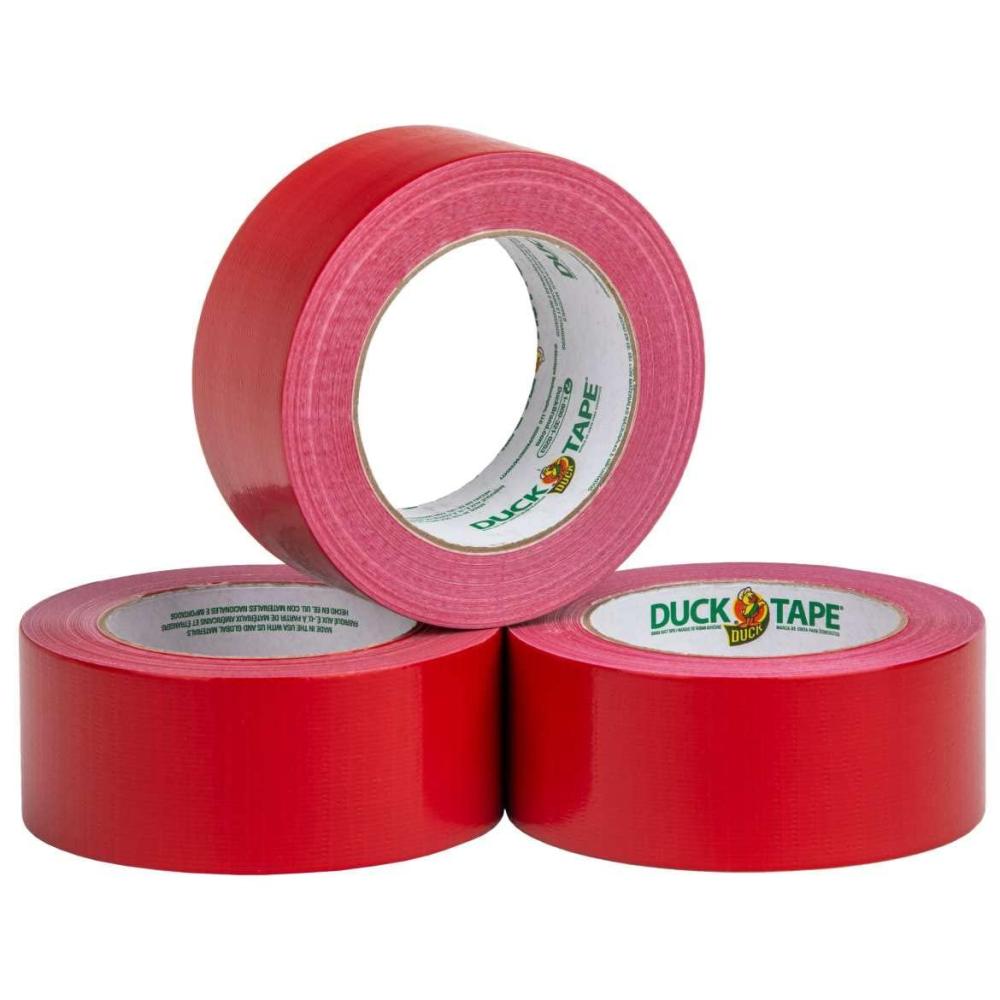 image:imageDuck Brand 1265013 Color Duct Tape Single Roll BlackRed