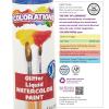 Colorations Liquid Glitter Watercolor Paint, 8 fl oz, Yellow, Non-Toxic, Painting, Kids, Craft, Hobby, Fun, Water Color, Posters, Cool effects, Versatile, Gift (GLWCYE)