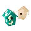 Colorations® Wooden Birdhouses, Set of 6 Craft for Kids, Decorate Your Own Craft for Kids, Unfinished Wood, Ready to Paint or Decorate with Unique Designs, Personalize each Craft, Craft for Children