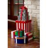 Duck Brand 1265013 Color Duct Tape, Single Roll, Black(Red)