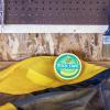 Duck Brand 1265013 Color Duct Tape, Single Roll, Black(Yellow)