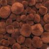 Colorations Brown Super Fluffy Soft Acrylic Single Color Pom Poms, Set of 100, 3 Sizes, Resealable Bag, for Kids, Arts & Crafts, DIY Crafts, Hobby Supplies, Creative Craft DIY Material, Quality