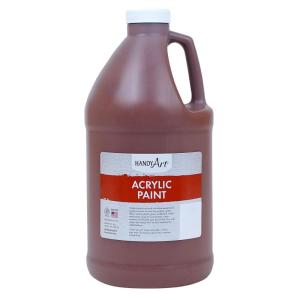Handy ArtÃ‚® Acrylic Paint Half Gallon, Burnt Sienna