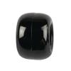 Colorations Black Pony Beads, 1/2 lb. Approx. 800 Pcs in Resealable Stand-Up Storage, Accent Beads, Hair Accessory, Slime, Stringing, Learn, Teachers, Kids, Creative, Arts & Crafts (Item # SPONYBK)
