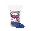 Colorations Blue Pony Beads, 1/2 lb. approx. 800 Pcs in Resealable Stand-Up for Storage, Accent Beads, Hair Accessory, Slime, Stringing, Learn, Teachers, Kids, Creative, Arts & Crafts (Item # SPONYBL)