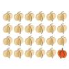 Colorations Decorate Your Own, Easy Build 2-Piece Wooden Pumpkins, Great for Fall or Halloween in Class or at Home-Set of 24
