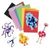 Colorations® Foam Sheet Super Pack, 100 Sheets, 16 Colors, 9 x 6, 7 of each Color, Bulk Foam Pack, Value Pack of Foam Sheets, Color Foam Sheets, Craft Foam Sheets, Variety Pack of Color Foam Sheets
