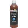 Colorations Artist Quality Acrylic 18 Color Paint Set. 16 oz (473ml) – Made in United States, Paraben-Free, Non-Toxic, Acrylic Paint for Adults and Kids(Brown)