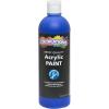Colorations Artist Quality Acrylic 18 Color Paint Set. 16 oz (473ml) – Made in United States, Paraben-Free, Non-Toxic, Acrylic Paint for Adults and Kids(blue)