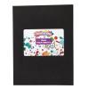Colorations Black Foam Sheets, 10 Pack, 9” x 12” Craft Foam Sheets, Easy to Cut & Bend Foam Sheets Bend, Foam Sheets for Kids Crafts, Collaging Foam Sheets