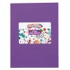 Colorations Purple Foam Sheets, 10 Pack, 9” x 12” Craft Foam Sheets, Easy to Cut & Bend Foam Sheets Bend, Foam Sheets for Kids Crafts, Collaging Foam Sheets