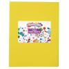 Colorations Yellow Foam Sheets, 10 Pack, 9” x 12” Craft Foam Sheets, Easy to Cut & Bend Foam Sheets Bend, Foam Sheets for Kids Crafts, Collaging Foam Sheets