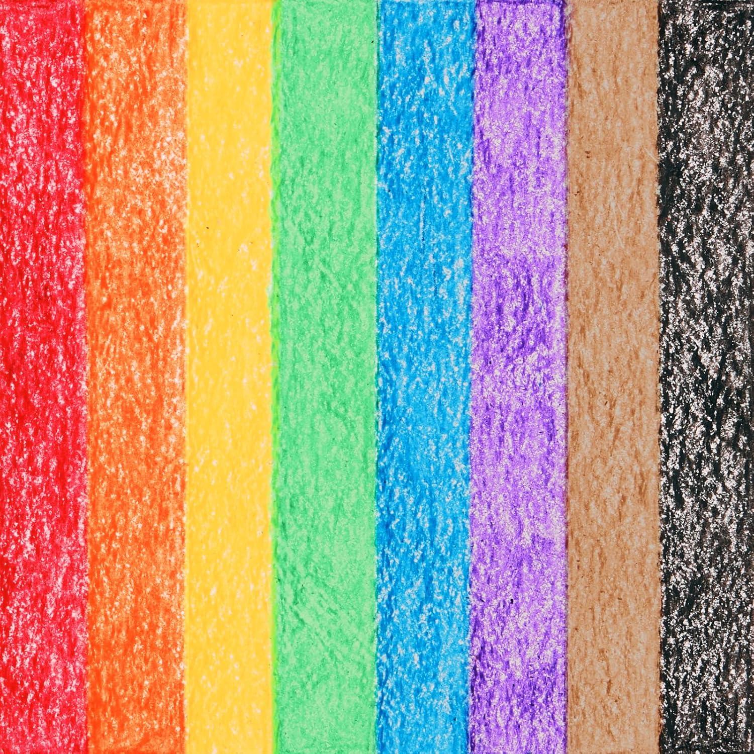 image:imageColorations Large Triangular Crayon Classroom Pack 16 Colors 20 of Each Set of 200 Shape is Easier to Hold amp Grip Glide Easily Kids School Supplies200 Count Pack of 1