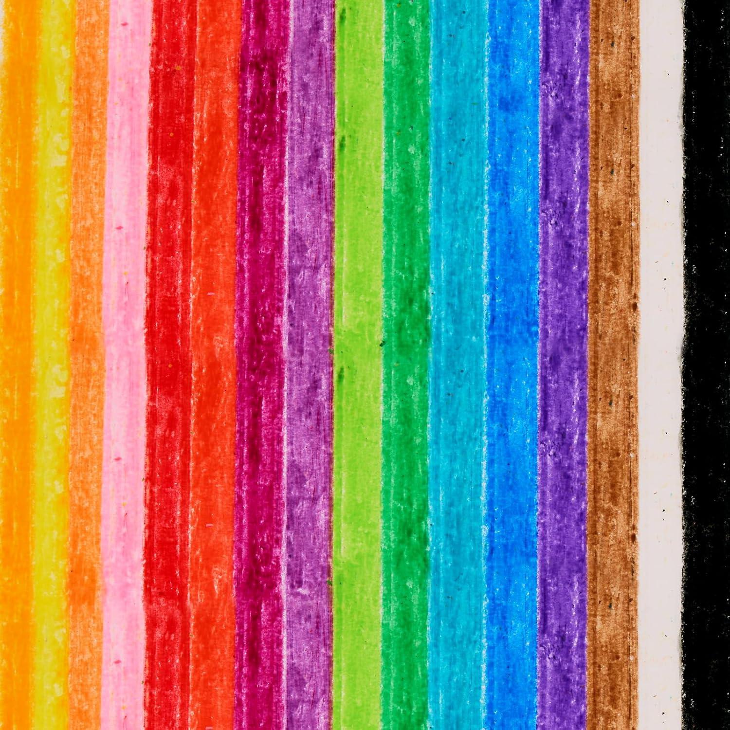 image:imageColorations Regular Size Triangular Crayon Classroom Pack 16 Colors 13 of each Set of 208 EasyGrip NonToxic Crayons for Kids School Supplies Classroom Must Haves208 Count Pack of 1