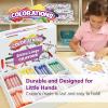 Colorations Large Triangular Crayon Classroom Pack, 16 Colors, 20 of Each, Set of 200, Shape is Easier to Hold & Grip, Glide Easily, Kids School Supplies(200 Count (Pack of 1))