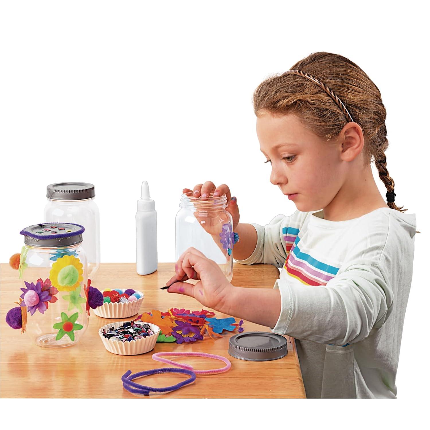 image:imageColorations AllPlastic Mason Jar Set of 6 Item SAFEMJAR