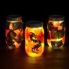 Colorations All-Plastic Mason Jar Set of 6 (Item # SAFEMJAR)