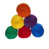 Colorations Crepe Paper Streamers, Bright Colors – Set of 6 (Item # STRMRS)