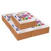 Colorations 9″ x 12″ Mediumweight Construction Paper Pack – 2500 Sheets Brown