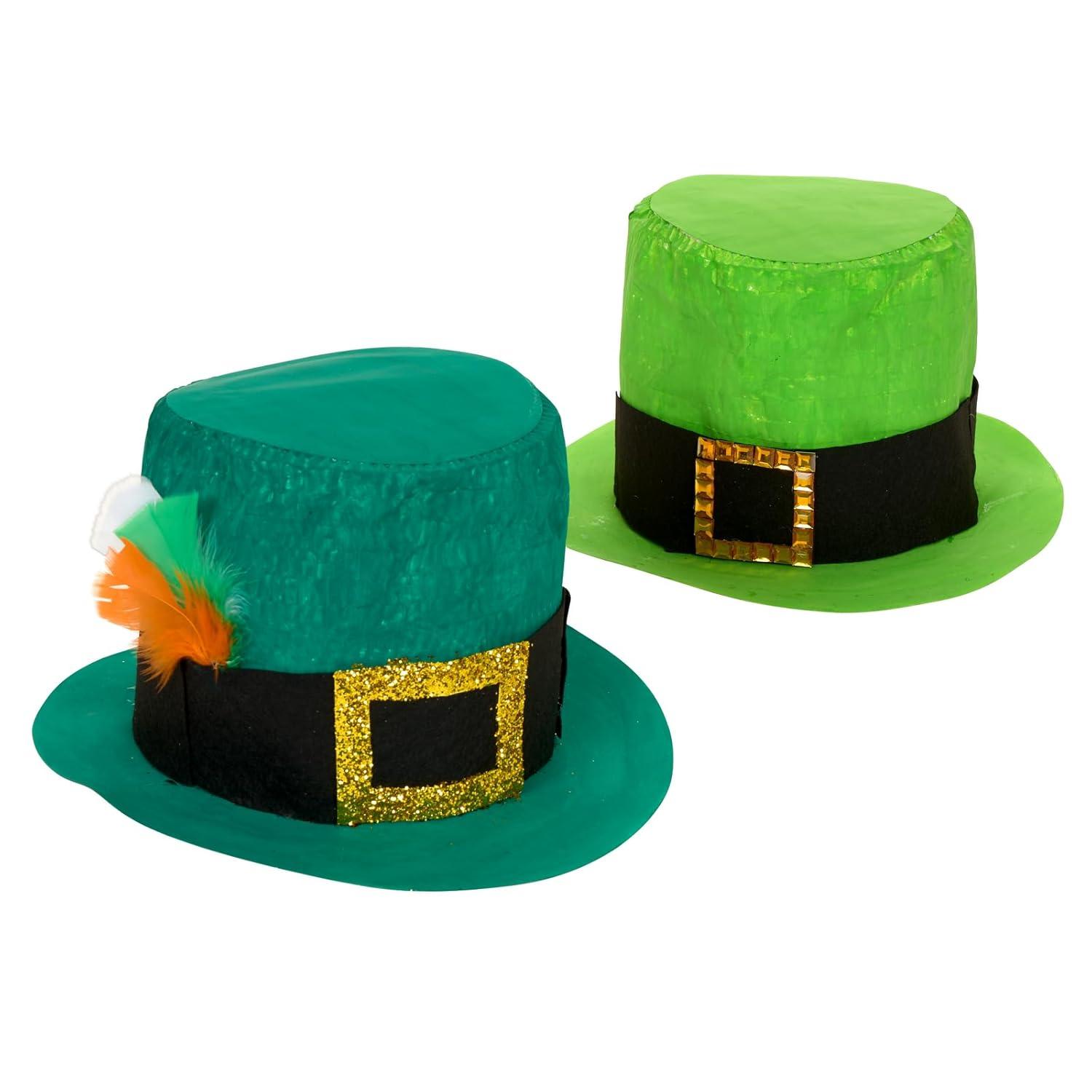 image:imageColorations Kids Decorate Your Own Paper Top Hat Costume Craft Activity and Party Wearable Item HATSOFF