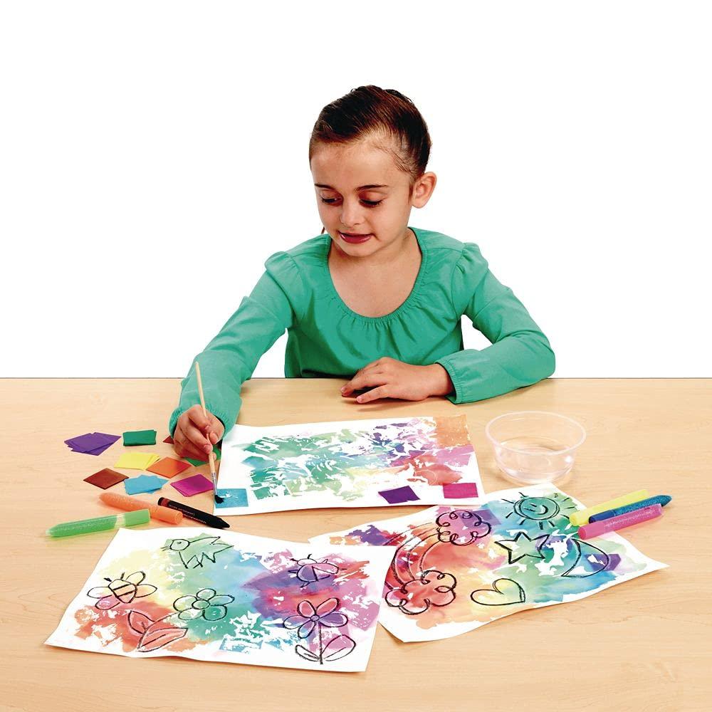 image:imageColorations Mini Bleeding Tissue Art Squares 5000 Squares Art Supplies Craft Projects Childrens Arts and Crafts