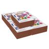 Colorations 9″ x 12″ Mediumweight Construction Paper Pack – 2500 Sheets – White – 78 GSM(Dark Brown)