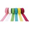 Colorations Crepe Paper Streamers, Pastel Colors – Set of 6