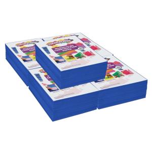 Colorations 9″ x 12″ Mediumweight Construction Paper Pack – 2500 Sheets – White – 78 GSM(Blue)